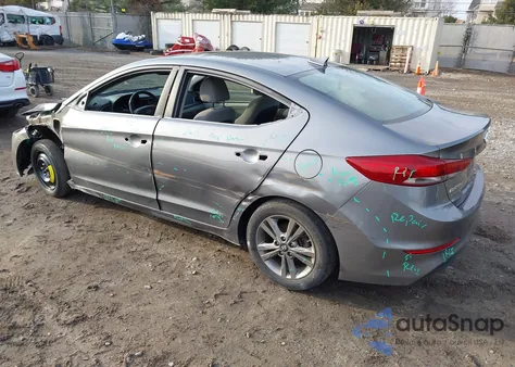 2018 Hyundai Elantra Value Edition из США, поврежденный, VIN 5NPD84LF1JH282736